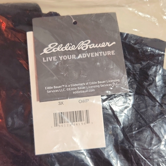 ❤NWT NAVY BLUE EDDIE BAUER SHORTS - SKYLINE TRAIL ACTIVE ZIPPER POCKET PLUS SIZE - Picture 5 of 8